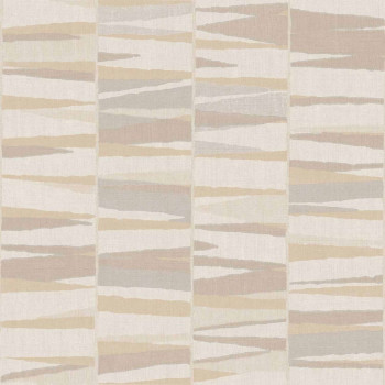 Geometrická tapeta, béžovo-sivá, 32443, Vitalis, Parato by Cristiana Masi