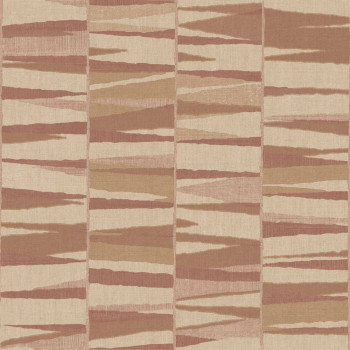 Geometrická tapeta, červeno-hnedá, 32448, Vitalis, Parato by Cristiana Masi