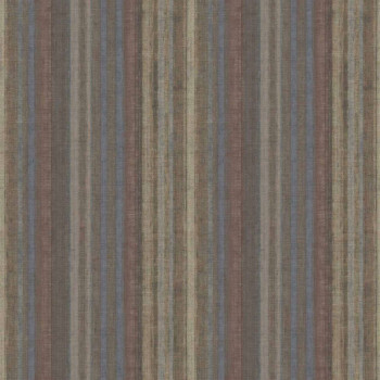 Tapeta, modro-hnedá, pruhy, 32456, Vitalis, Parato by Cristiana Masi
