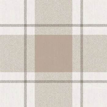 Tapeta, sivo-béžová, imitácia látky, 38401, Top Stripes, Parato by Cristiana Masi