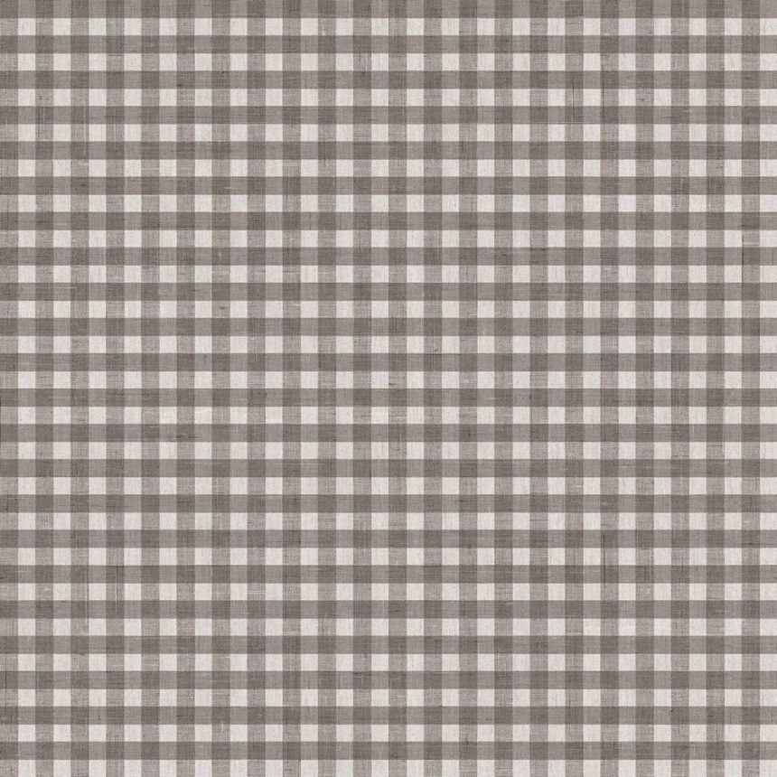 Tapeta, sivo-čierna, imitácia látky, 38419, Top Stripes, Parato by Cristiana Masi