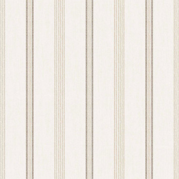 Tapeta, sivo-béžová, imitácia látky, pruhy, 38426, Top Stripes, Parato by Cristiana Masi