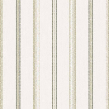 Tapeta, zelená, imitácia látky, pruhy, 38427, Top Stripes, Parato by Cristiana Masi