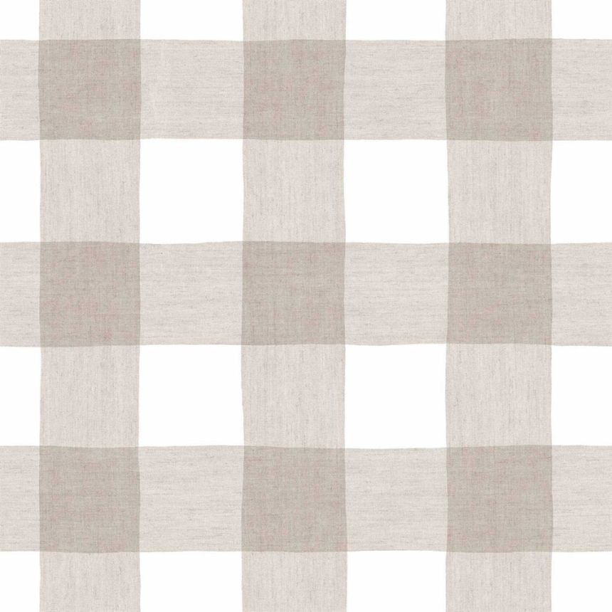Tapeta, sivo-béžová, imitácia látky, 38431, Top Stripes, Parato by Cristiana Masi