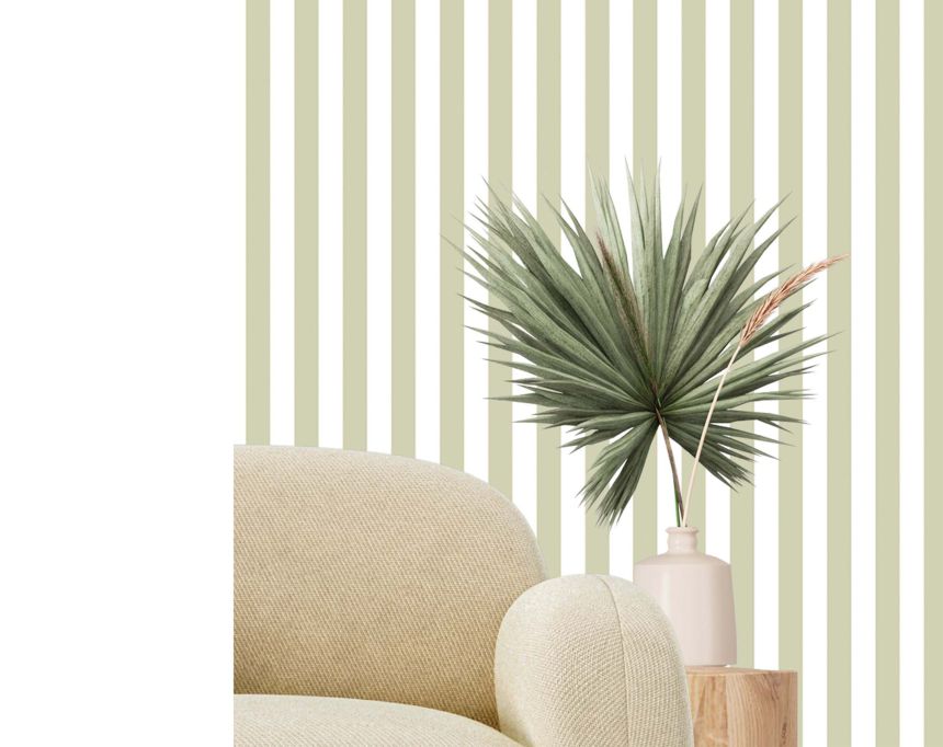 Tapeta, zelená, pruhy, 38453, Top Stripes, Parato by Cristiana Masi