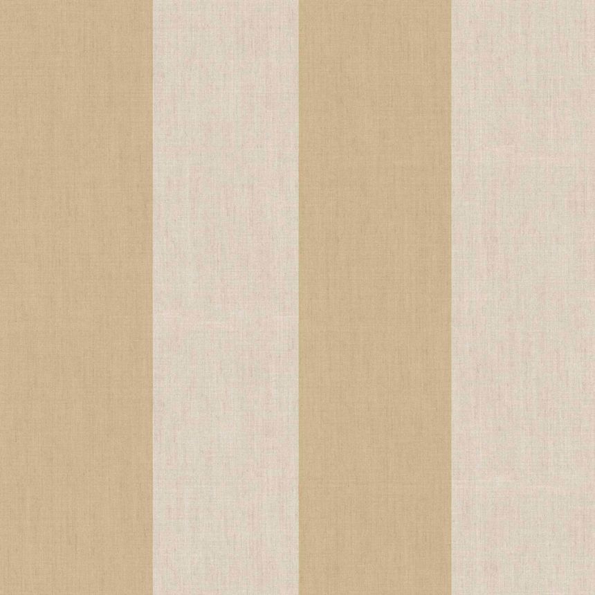 Tapeta, hnedo-béžová, imitácia látky, pruhy, 38473, Top Stripes, Parato by Cristiana Masi