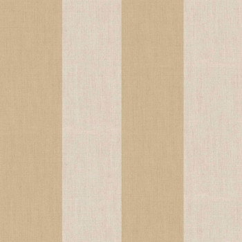 Tapeta, hnedo-béžová, imitácia látky, pruhy, 38473, Top Stripes, Parato by Cristiana Masi