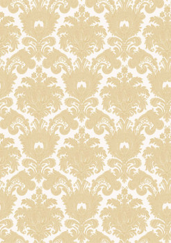 Vliesová tapeta na stenu, zlato-béžová, zámocký vzor, 23612, The Best Classic & Elegant, Cristiana Masi by Parato