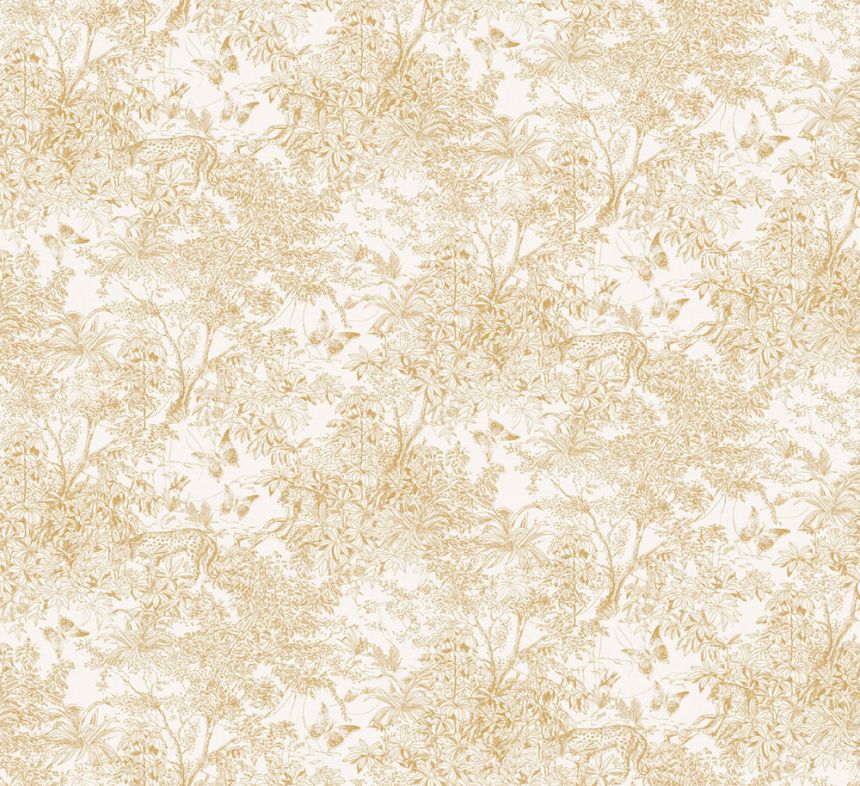 Tapeta, krémovo-zlatá, leopard, príroda, ZON203, Amazone, Masureel