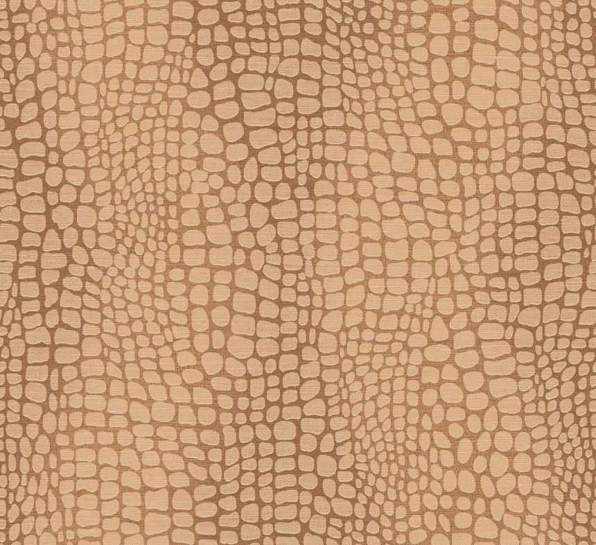 Tapeta, hnedá, imitácia kože, ZON304, Amazone, Masureel