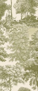 Obrazová tapeta, zelená, les, stromy, DGSAL1034-300, Amazone, Masureel