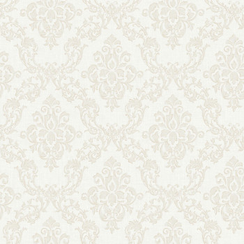 Tapeta, sivo-béžová, zámocký vzor, 38744, Borosan Hem, Boråstapeter