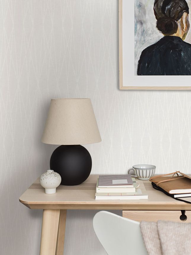 Tapeta, geometrická, sivá, 38764, Borosan Hem, Boråstapeter