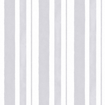 Tapeta, sivá, pruhy, 125118, Shabby Chic by Rachel Ashwell