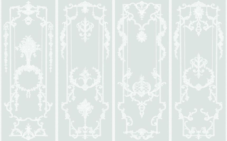 Tapeta, zámocká, ornamenty, 127528FXST, Shabby Chic by Rachel Ashwell