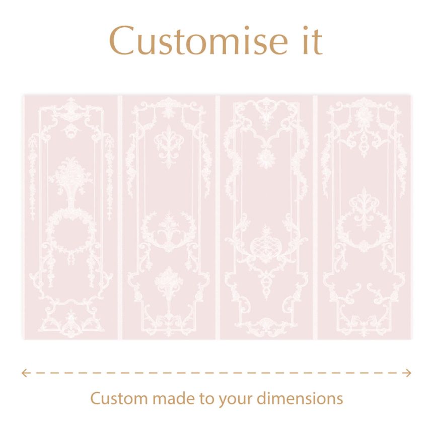 Tapeta, zámocká, ornamenty, 127546FXST, Shabby Chic by Rachel Ashwell
