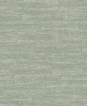 Tapeta, sivo-modro-zelená, imitácia látky, PW1006, Precious Weaves, Grandeco