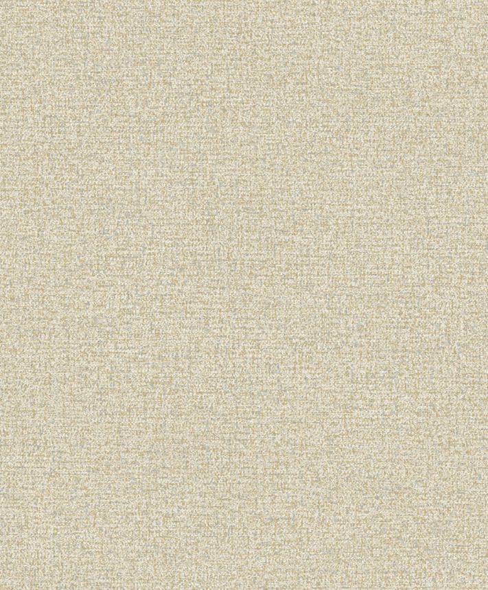 Tapeta, sivo-hnedá, imitácia látky, PW1103, Precious Weaves, Grandeco