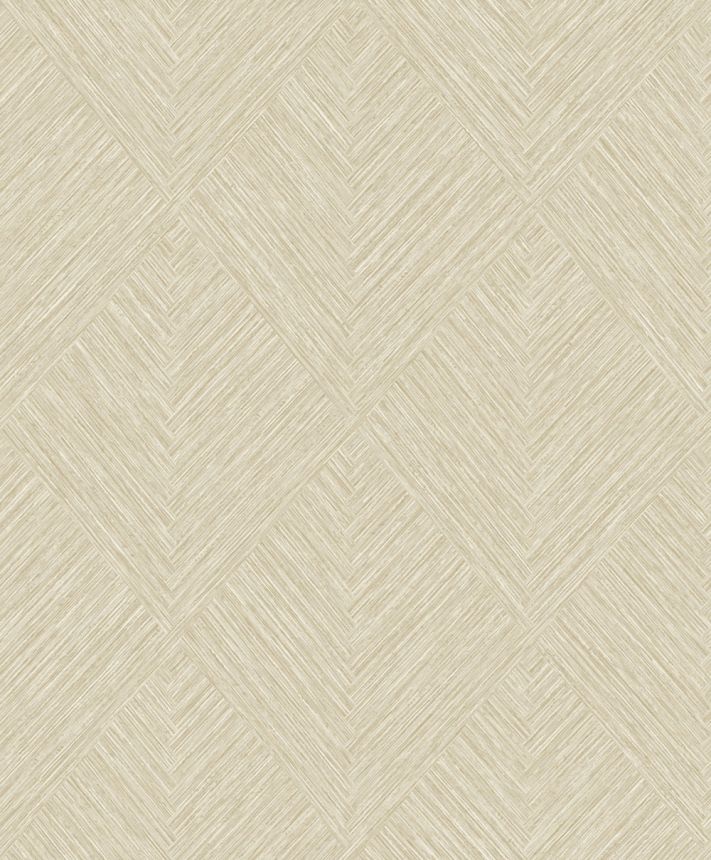 Tapeta, béžová, geometrická, PW3003, Precious Weaves, Grandeco