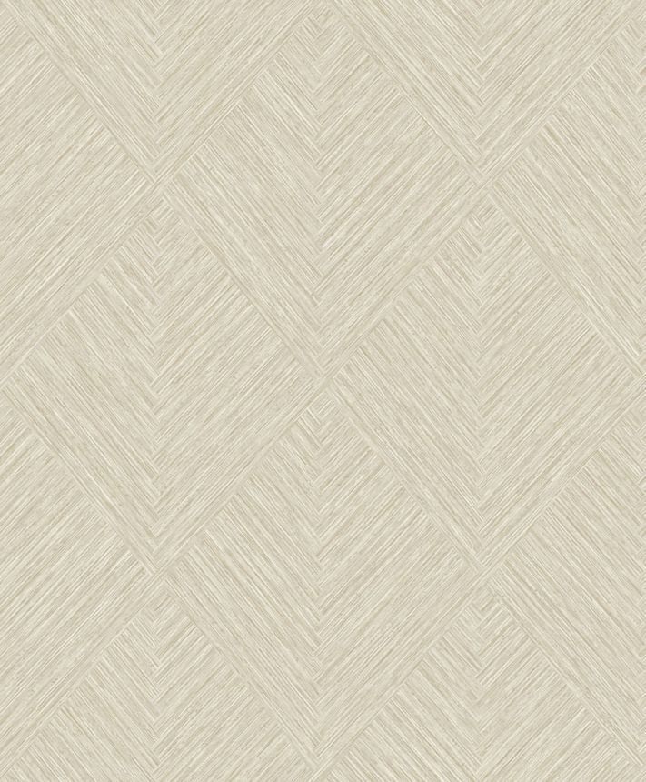 Tapeta, sivo-béžová, geometrická, PW3004, Precious Weaves, Grandeco