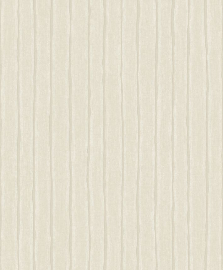 Tapeta, krémová, pruhy, PW4002, Precious Weaves, Grandeco