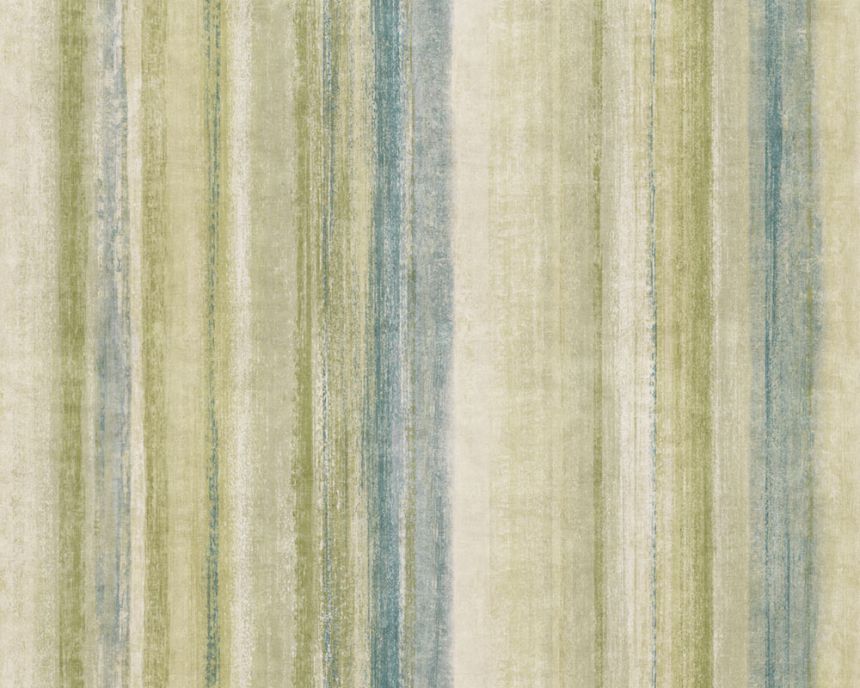 Tapeta, zeleno-modrá, imitácia látky, PW6001, Precious Weaves, Grandeco