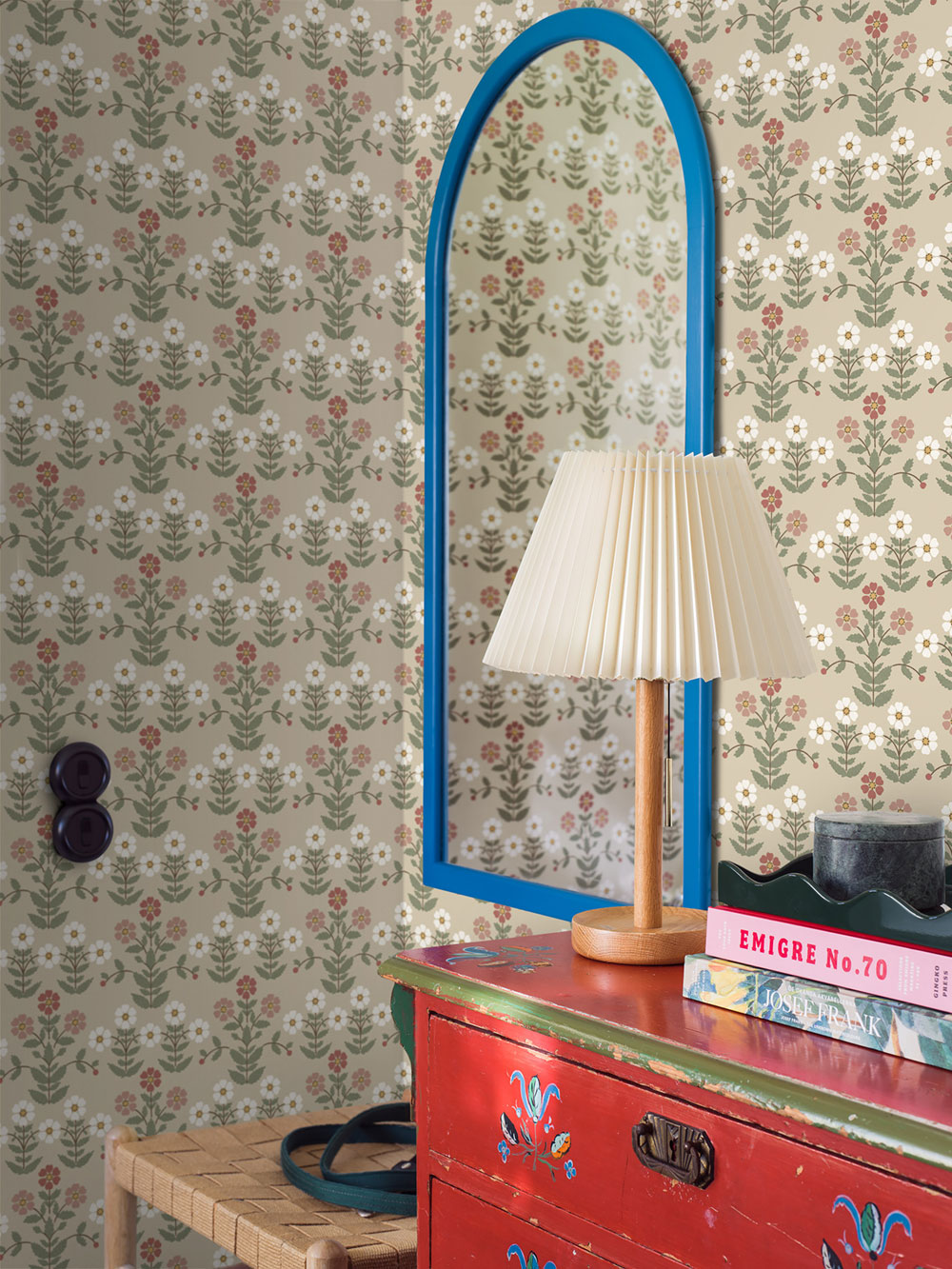 Tapeta na stenu, béžová, kvety, 4810, New Heritage, Borastapeter