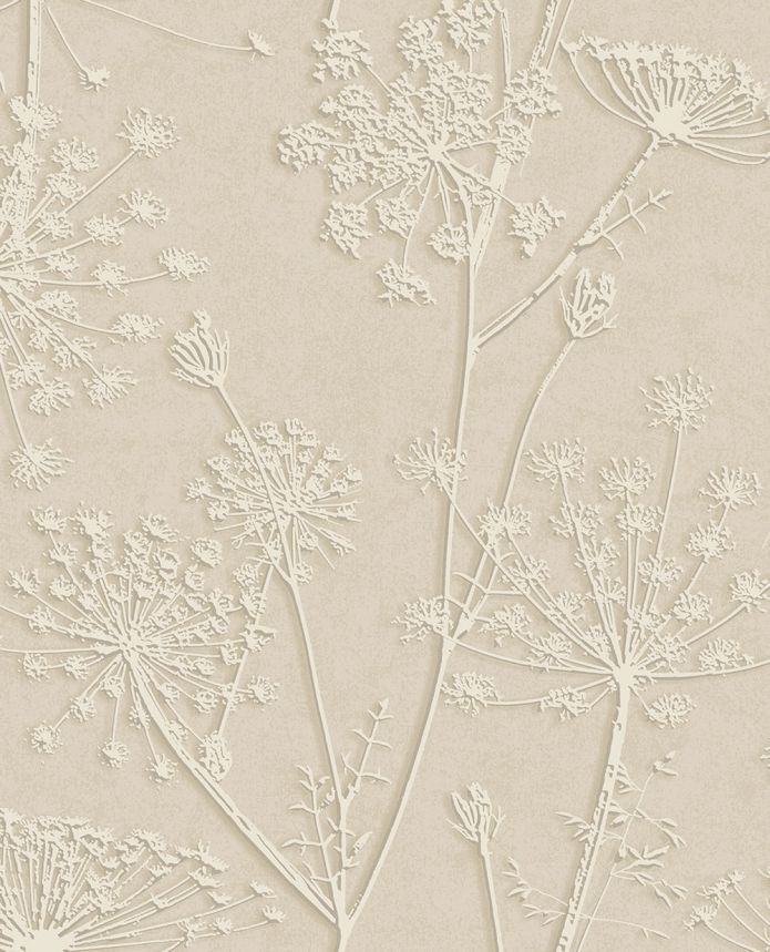 Tapeta, béžová, rastliny, trávy, 350512, Riviera Maison, Eijffinger