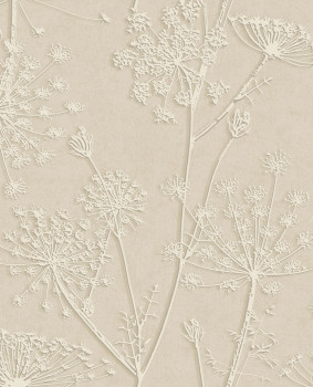 Tapeta, béžová, rastliny, trávy, 350512, Riviera Maison, Eijffinger