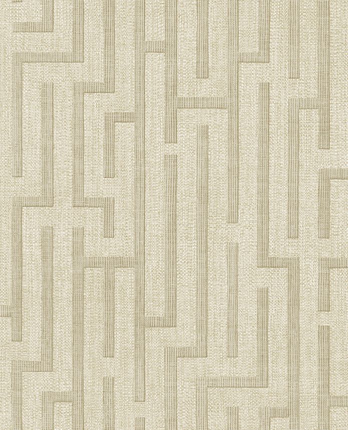 Tapeta, béžová, imitácia látky, 350531, Riviera Maison, Eijffinger