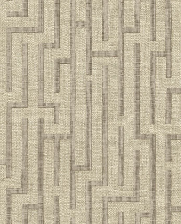 Tapeta, hnedá, imitácia látky, 350533, Riviera Maison, Eijffinger