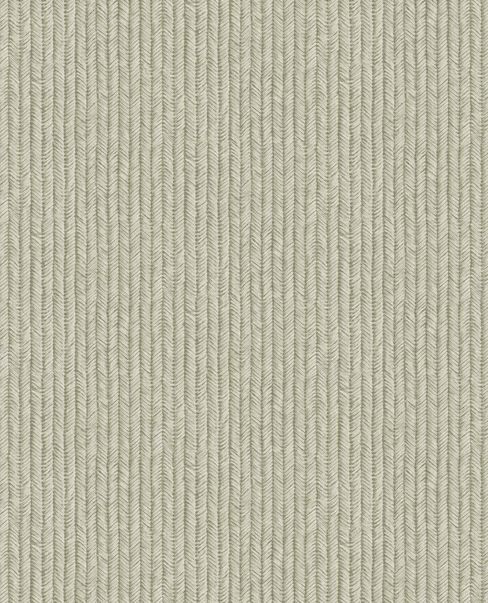 Tapeta, zelená, imitácia prírodnej rohože, 350576, Riviera Maison, Eijffinger