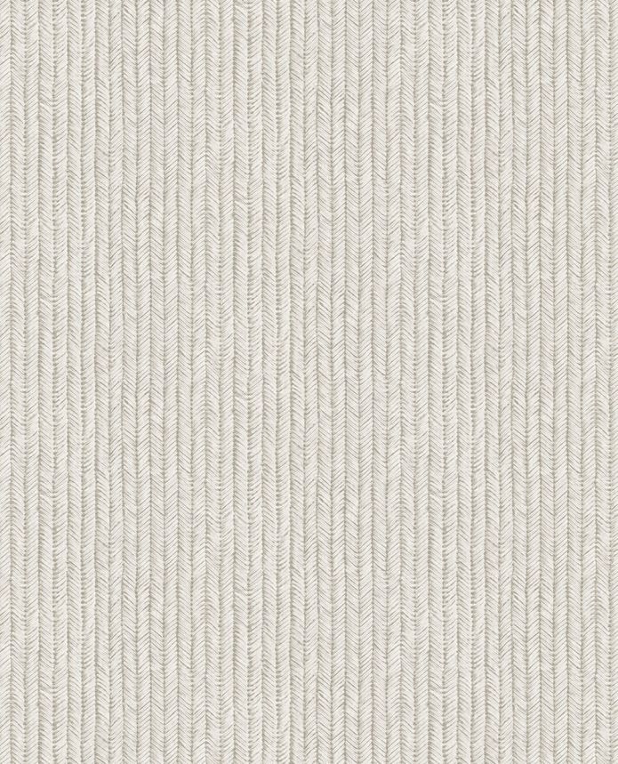 Tapeta, sivá, imitácia prírodnej rohože, 350577, Riviera Maison, Eijffinger