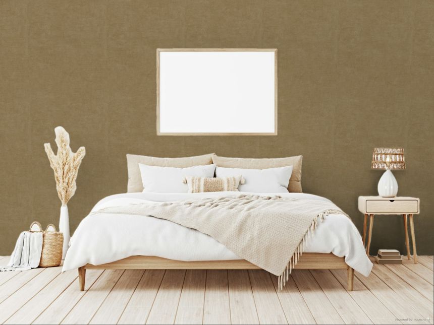 Tapeta, hnedá, imitácia látky, 350584, Riviera Maison, Eijffinger