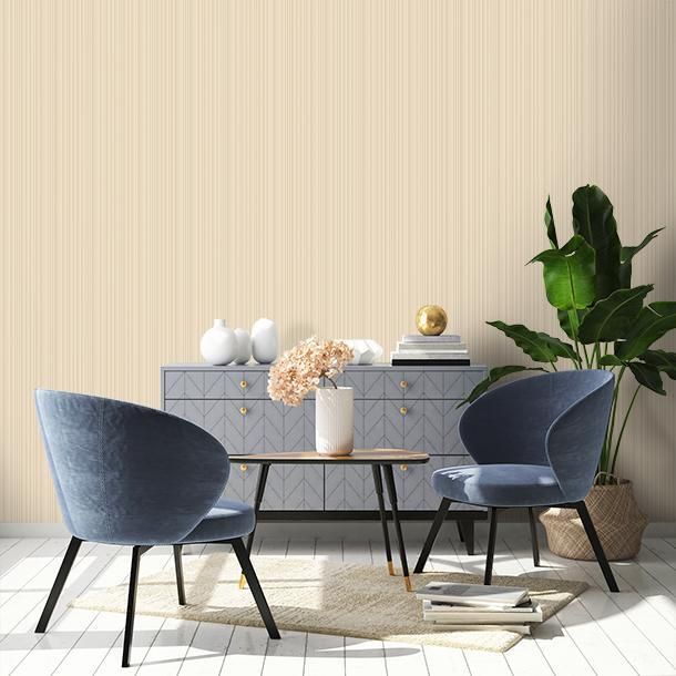 Tapeta luxusná, vliesová, na stenu, béžová, pruhy, Z30315, Casa 8, Trussardi