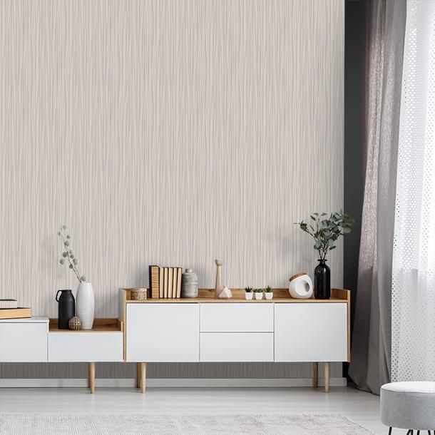Tapeta luxusná, vliesová, na stenu, sivá, pruhy, Z30319, Casa 8, Trussardi