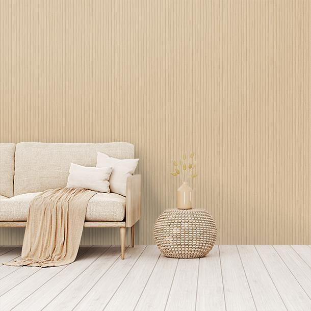 Tapeta luxusná, vliesová, na stenu, béžová, pruhy, Z30331, Casa 8, Trussardi