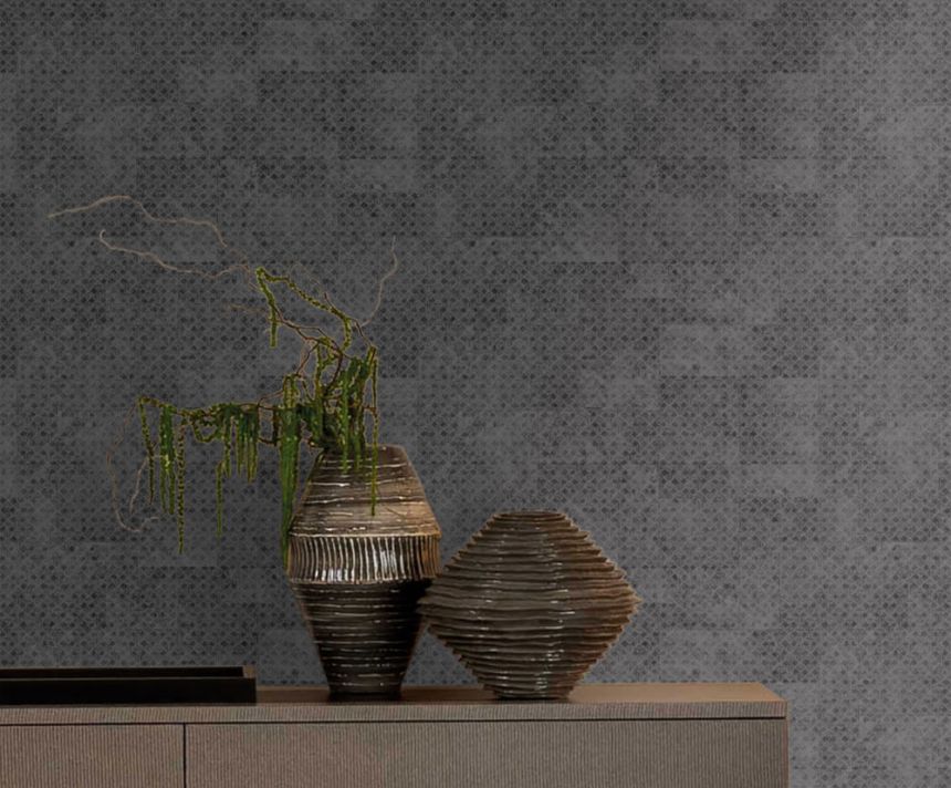 Tapeta luxusná, geometrická, vliesová, na stenu, čierna, Z30341, Casa 8, Trussardi