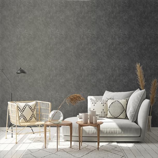 Tapeta luxusná, vliesová, na stenu, sivo-strieborná, imitácia látky, Z30343, Casa 8, Trussardi
