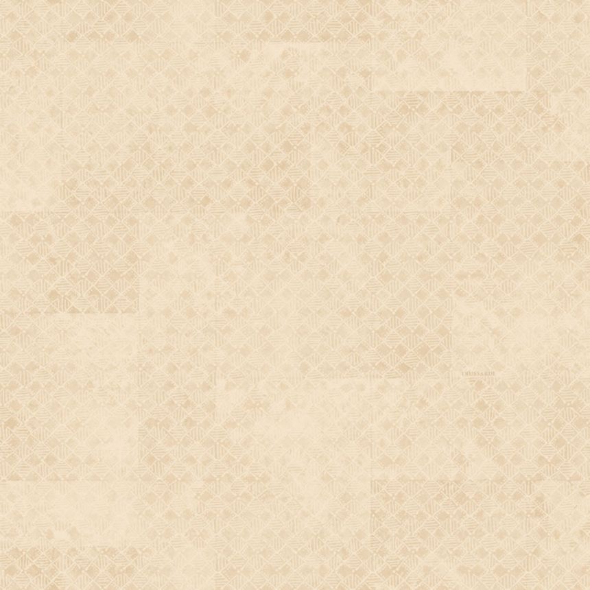 Tapeta luxusná, geometrická, vliesová, na stenu, béžová, Z30346, Casa 8, Trussardi