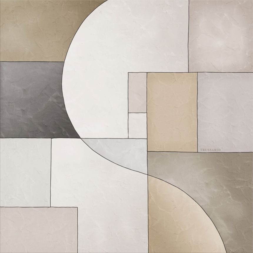 Fototapeta luxusná, geometrická, vliesová, na stenu, Z30377, Casa 8, Trussardi