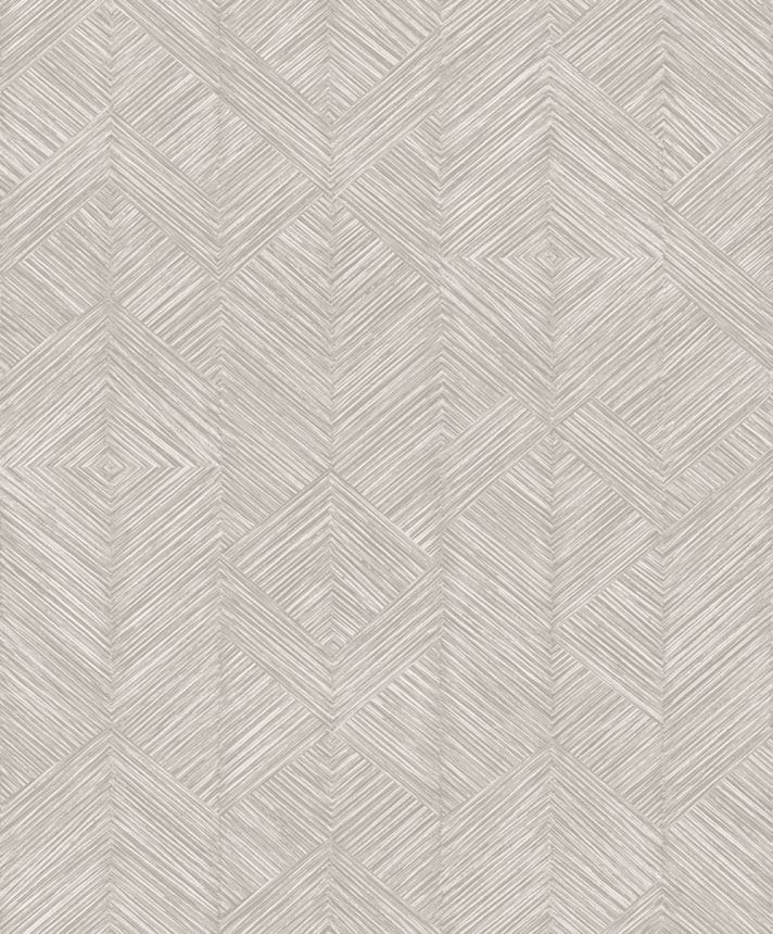 Tapeta na stenu, sivobéžová, grafický vzor, TRI104, The Texture Book, Masureel