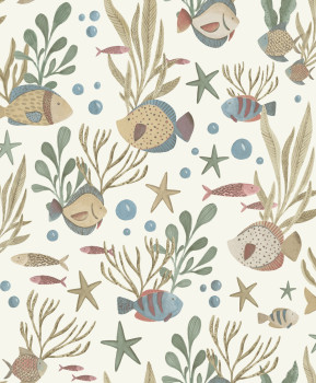 Detská tapeta, podmorský svet, LD3320, Little Dreamers, Grandeco
