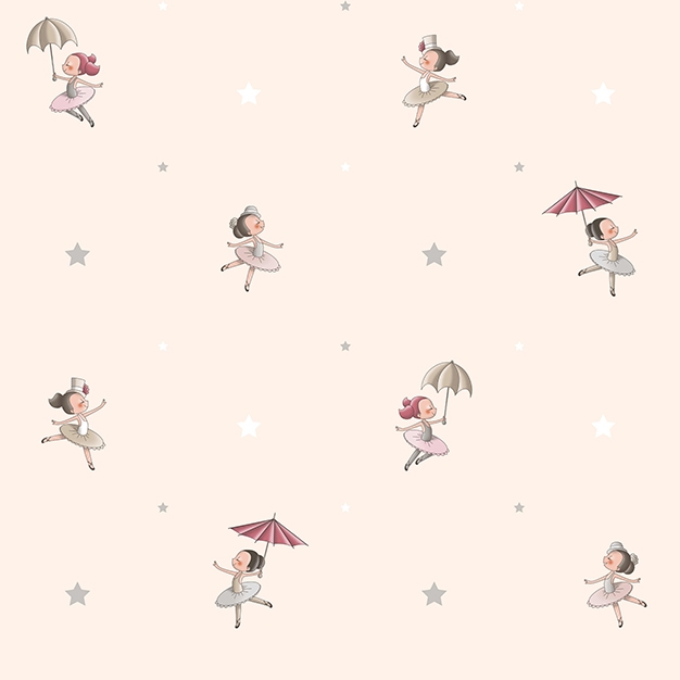 Detská papierová tapeta 582-3, Treboli, Ichwallcoverings