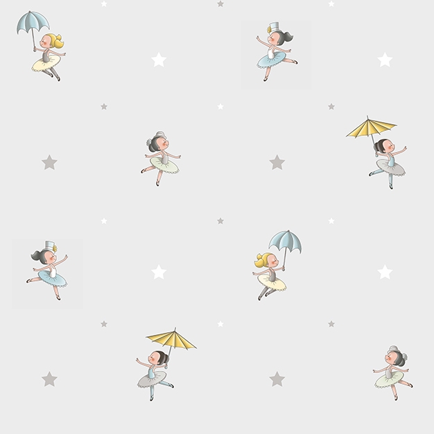 Detská papierová tapeta 582-1, Treboli, Ichwallcoverings