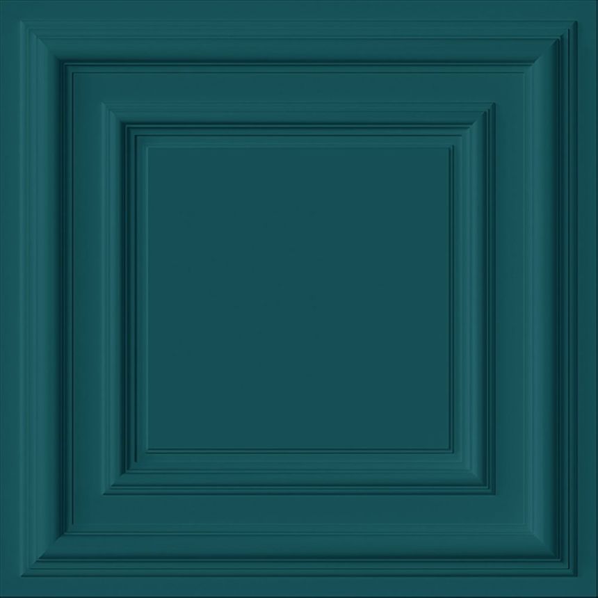 Tapeta, tyrkysová, 3D efekt obloženia, 347813, 3D Reflections, Origin