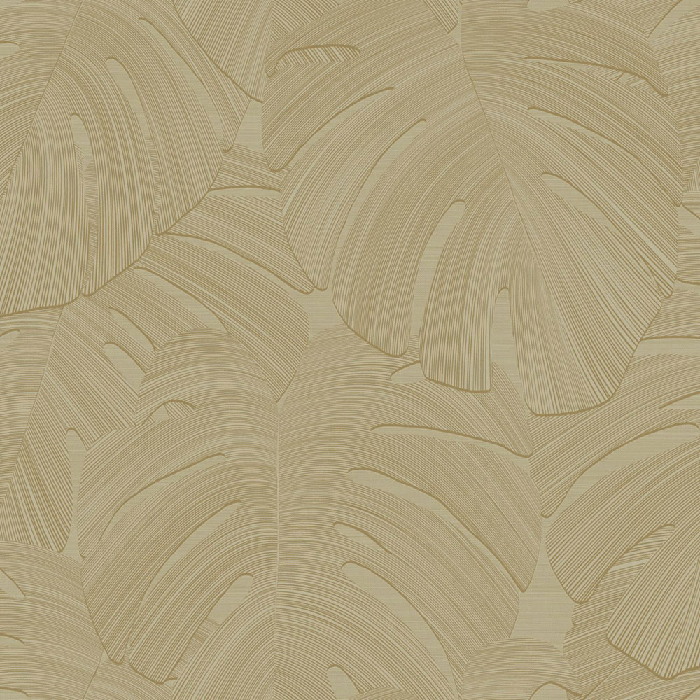 Tapeta, béžová, listy, 348025, 3D Reflections, Origin