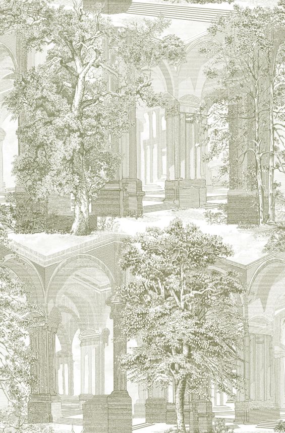 Tapeta, zelená, stromy, podlubie, 129094, Arboretum, Graham Brown Premium