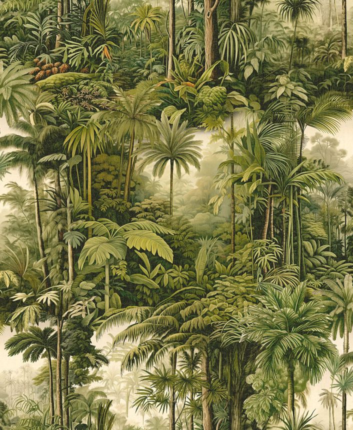 Tapeta, zelená, palmy, džungľa, 127913, Arboretum, Graham Brown Premium