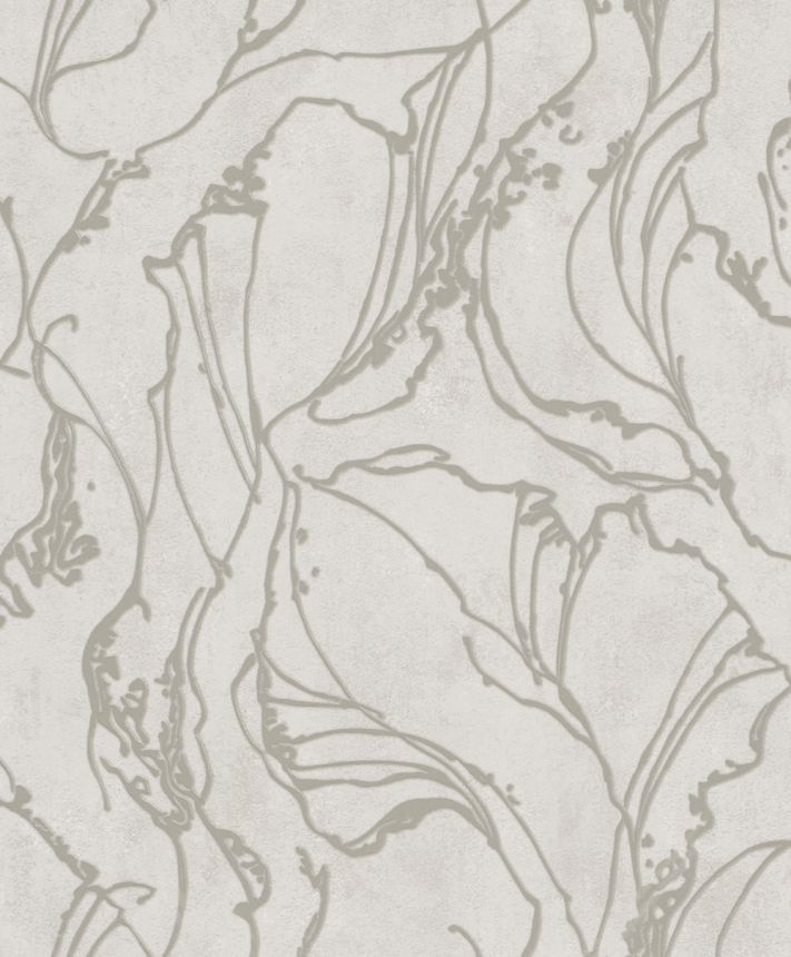 Tapeta, sivo-strieborná, abstraktný vzor, 34252, City Glow, Marburg